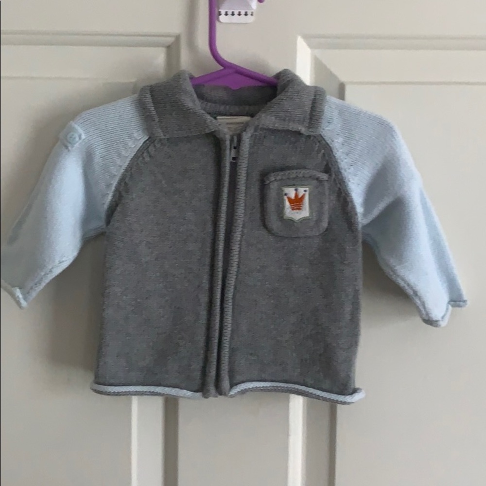 Baby boys collared jacket